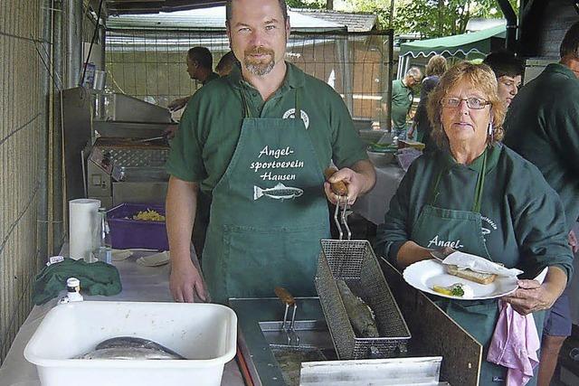 Forellen fanden reienden Absatz