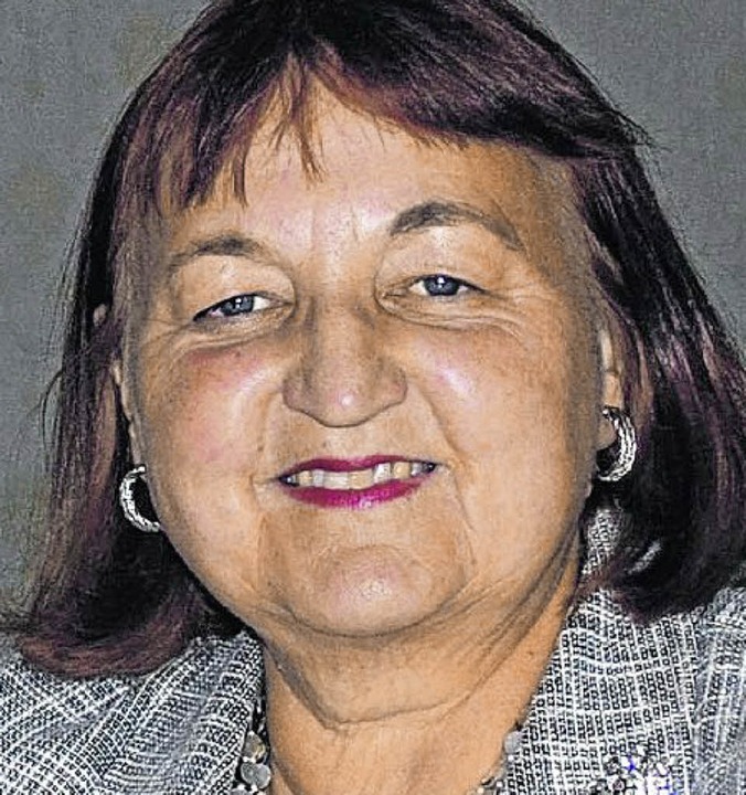 Ingrid Kaiser. Seit 1973 Sekretärin für fünf Bürgermeister von Waldshut-Tiengen.  | Foto: BZ