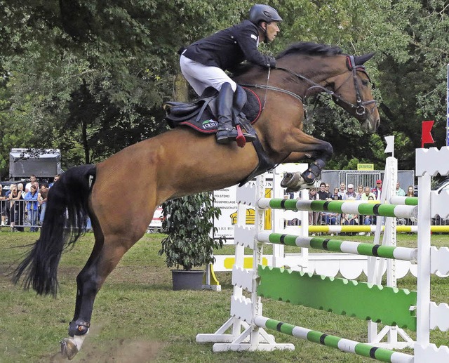 Eine Klasse fr sich: Champion Hans-Dieter Dreher aus Eimeldingen   | Foto: Dorothee Philipp