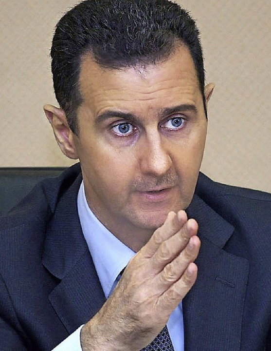 Doppeltes Spiel:  Baschar al-Assad   | Foto: dpa