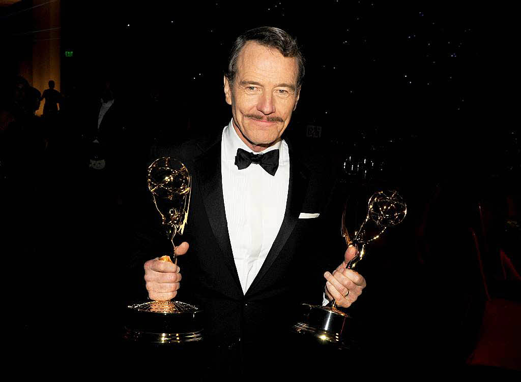 Bryan Cranston gewann mit seiner Rolle des Walter White in der Serie „Breaking Bad“ den Emmy fr die beste Hauptrolle.