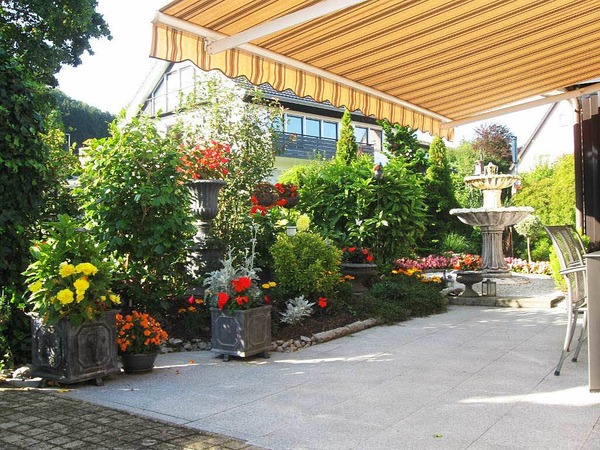 Hans Herion: Unser Sitzplatz im Garten zum Entspannen!