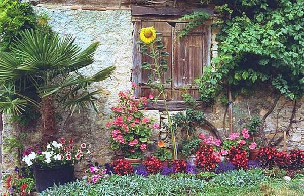 Reiner Bauer: Gartenidylle in Obereggenen