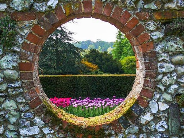 Jrgen Friedlein: Durchblick (Polesden Lacy Garten in England)
