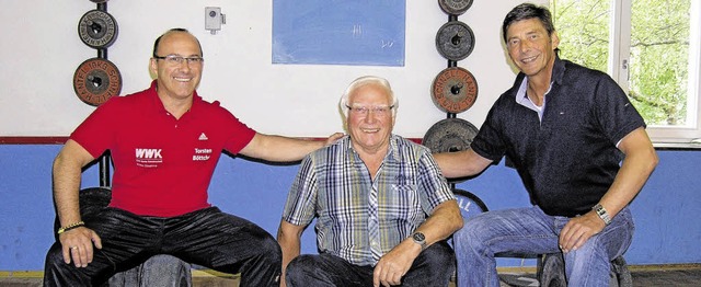 Thorsten Bttcher, Kurt Wegmann und Ha...eschinger Gewichtheber mitgeschrieben.  | Foto: Zschbitz