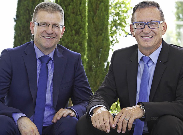 Rainer Walterspacher (l.) und Duschan Gert fhren den Marketing-Club.   | Foto: MarKeting-club