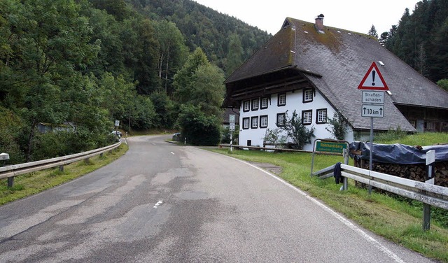 Ab hier ist alles dicht:Das  Oberprech...2;Wlderhaus&#8220;  (Bild) gesperrt.   | Foto: Roland gutjahr