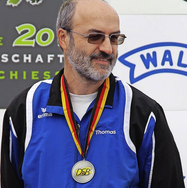 Deutscher Vizemeister: Thomas Albiez (SV Albbruck)   | Foto: Fellner
