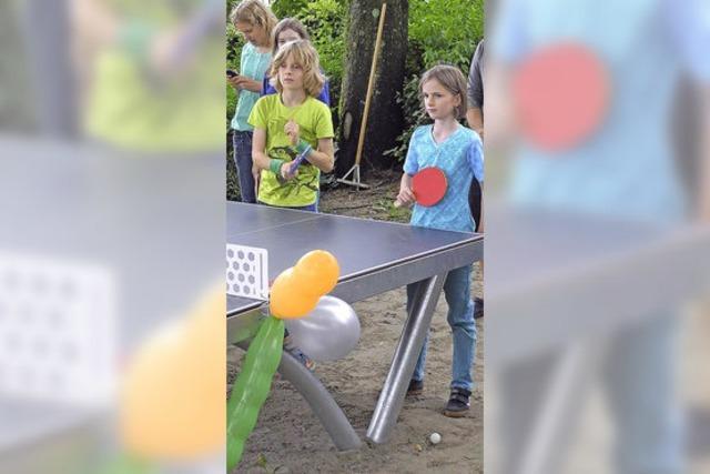 Ping Pong ersetzt die alte Rutsche