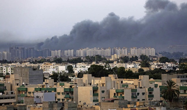 Umkmpfte Hauptstadt Tripolis   | Foto: DPA