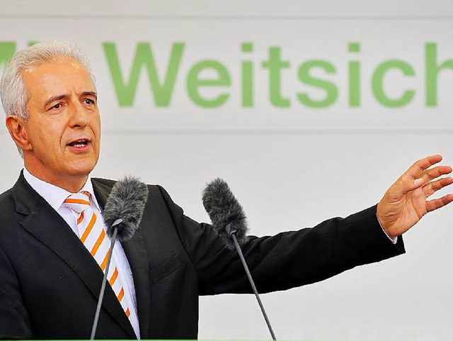 Der schsische Ministerprsident Stani...h geht als Favorit in den Wahlsonntag.  | Foto: dpa