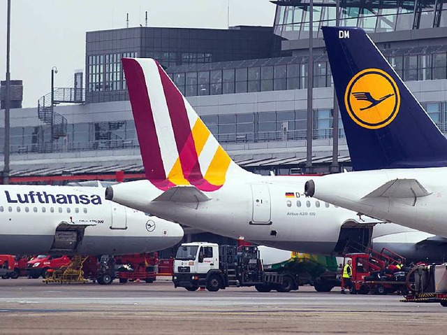 Der Streik bei der Lufthansa-Tochter Germanwings ist wohl nicht mehr abzuwenden.  | Foto: dpa
