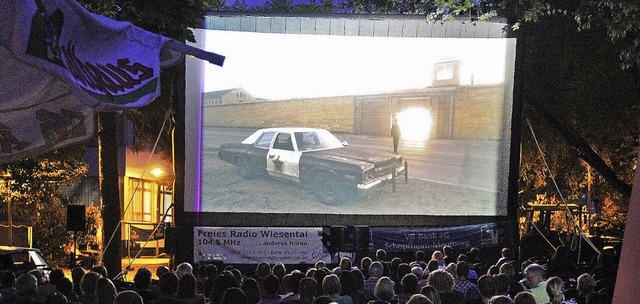 Vom 4. bis 6. September veranstalten V...n-Air-Kino im Schopfheimer Stadtpark.   | Foto: archivfoto: Monika Weber