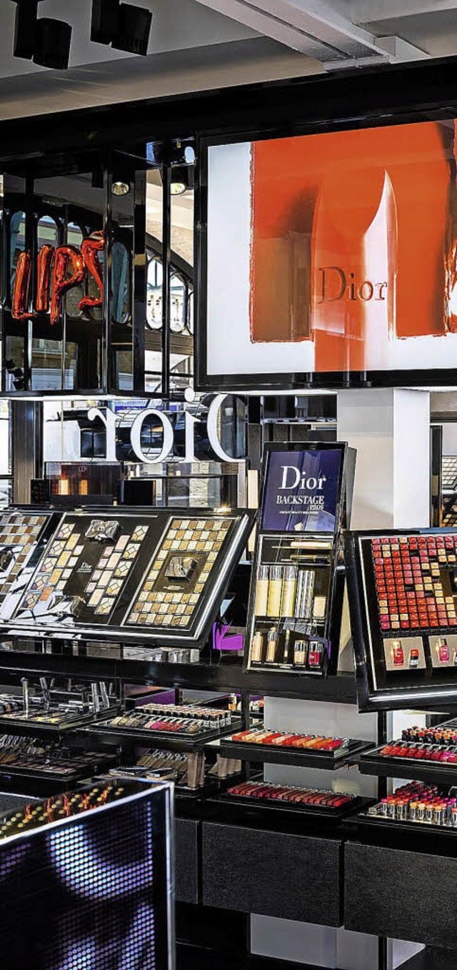 Von Ganter Interior realisiert: ein Shop der Marke Dior  | Foto: Ganter