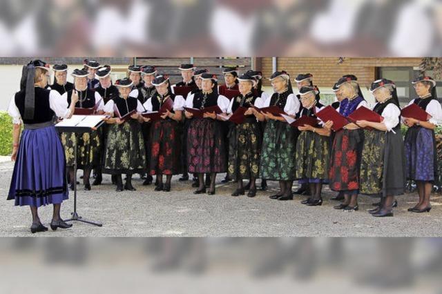 Landfrauenchor singt in St. Märgen
