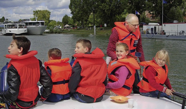 Einen Tag bei der Breisacher  Sporthaf... Jungen im Rahmen des Ferienprogramms.  | Foto: privat