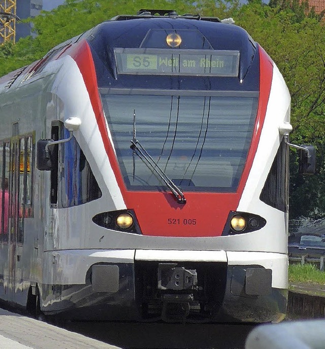 Ins Regio-S-Bahn-Netz soll  weiter investiert werden.   | Foto: Gramespacher