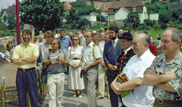 Blick zurck: 1994 wurde der Japanische Garten eingeweiht.   | Foto: Hany