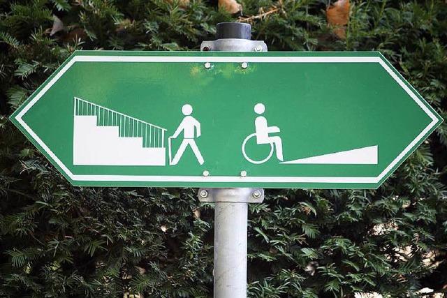 Behindertengerechtes Bad Sckingen? Mit dem Rollstuhl durch die Stadt