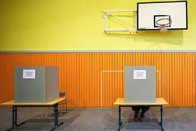 Sachsen-Wahl: Beteiligung bisher noch geringer als 2009