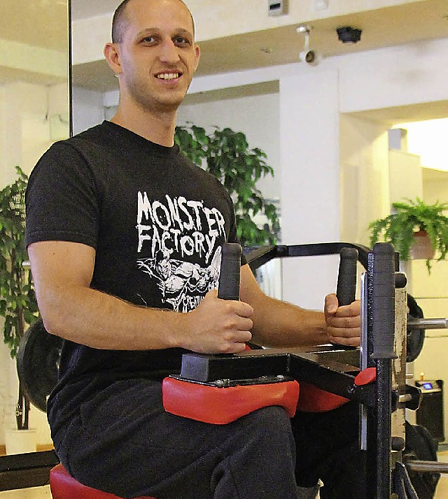 Jonathan Jordan (28) ist einer der beiden neuen Inhaber von Class Gym  | Foto: Gerda Oswald