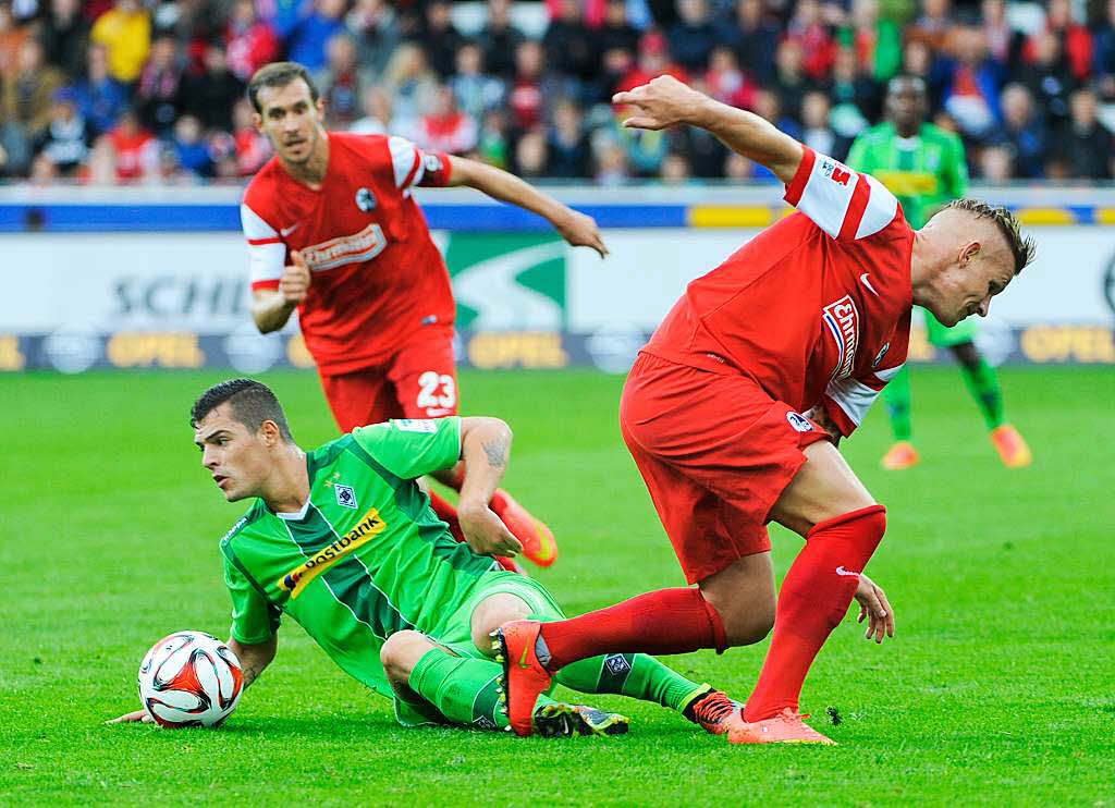 Viel Kampf, wenig Effektives zwischen Freiburg und Gladbach.