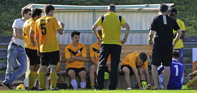 Nachdem die Neuenburger in der ersten ...ndergebnis erst einmal Frustschieben.   | Foto: Patrick Seeger