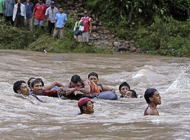 Das Hochwasser in Nicaragua   | Foto: dpa