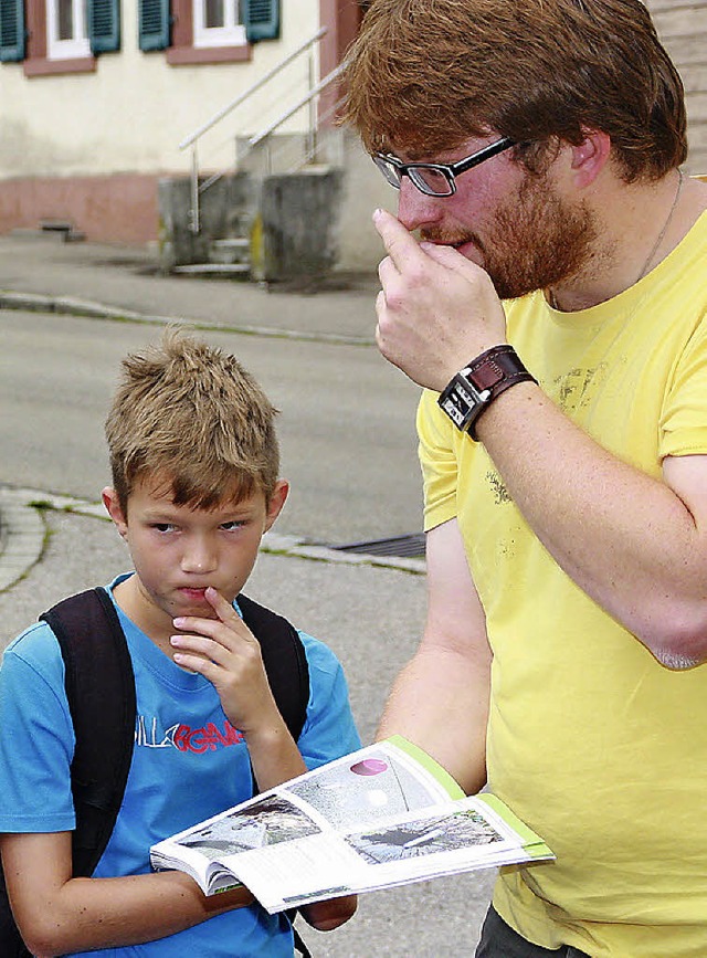 Wo geht&#8217;s blo lang? Jugendhaus-...erienprogramm erstmals Geocaching an.   | Foto: Leutenecker