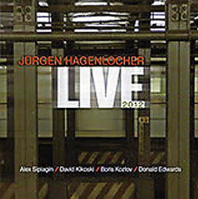 Cover: Jrgen Hagenlocher Live 2012  | Foto: Verlag