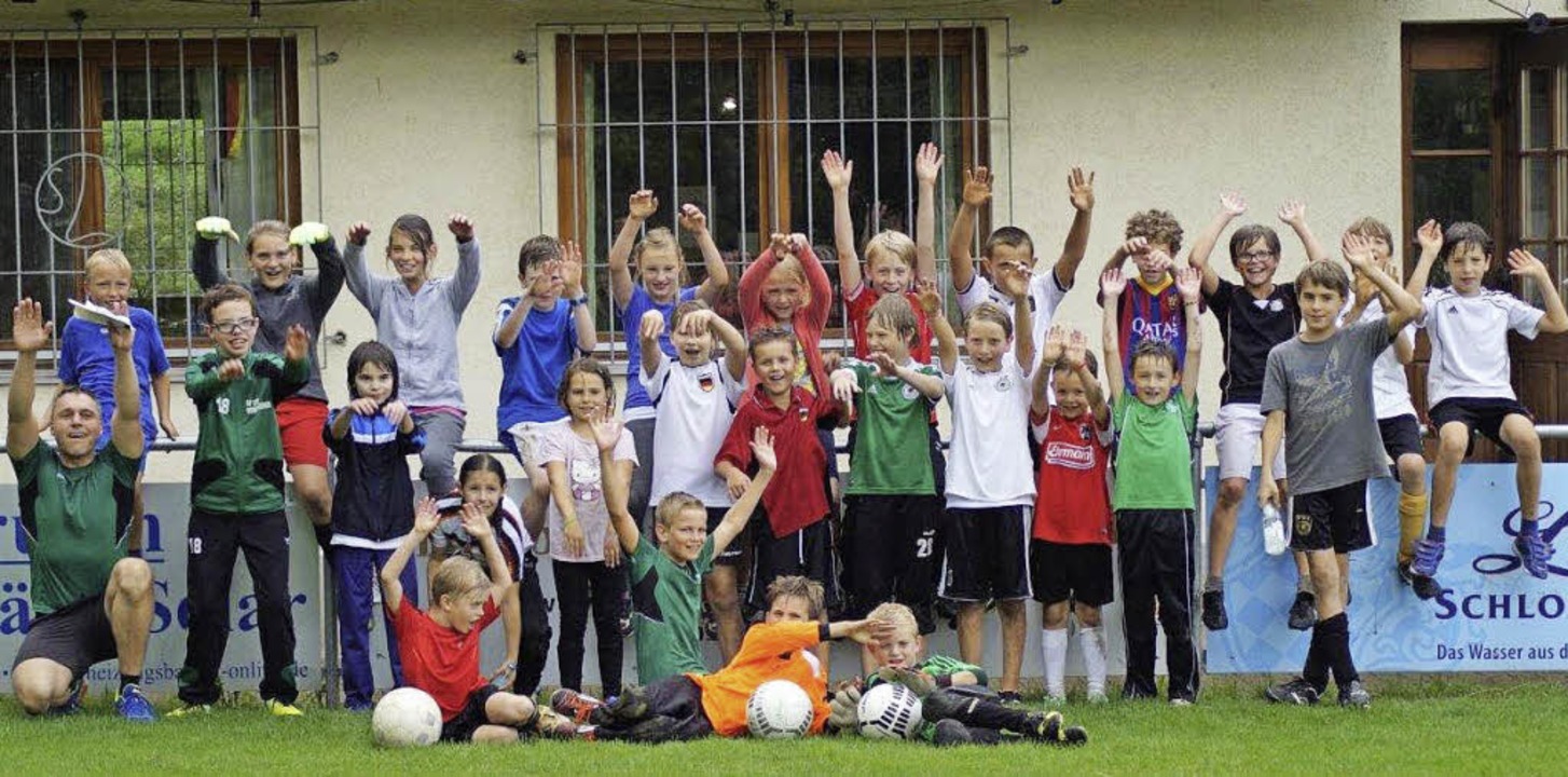 Ihren Spaß hatten 30 Kinder  beim  Ferienprogramm des SV Liel-Niedereggenen.   | Foto: privat