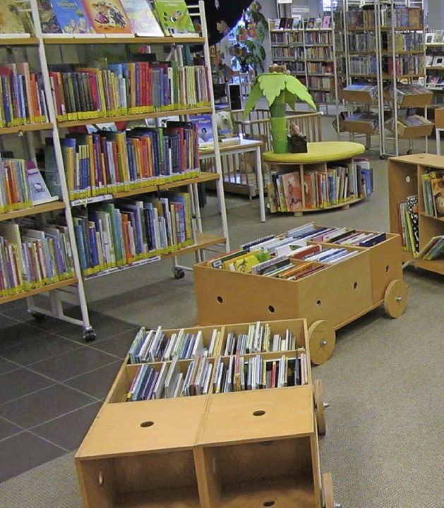 Die Bücherei bietet viel.   | Foto: ZVG
