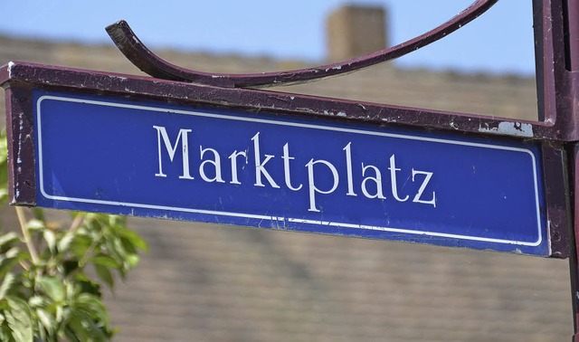 Soll erneuert werden: der Breisacher Marktplatz   | Foto: Felix Held