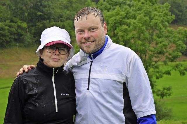 Die Schönauer Golfer trotzen dem Regen