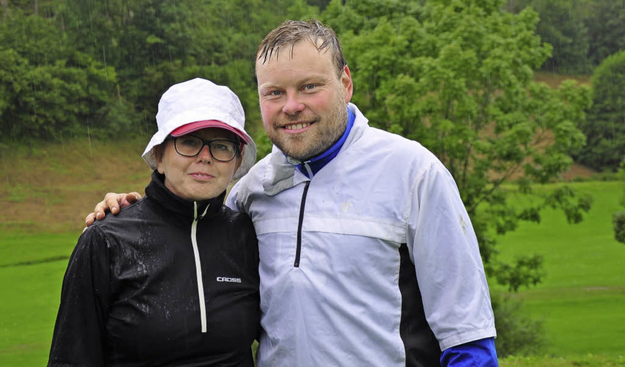 Auch in diesem Jahr wurden Helga Schwe... Clubmeister des Schönauer Golfclubs.   | Foto: Ganter