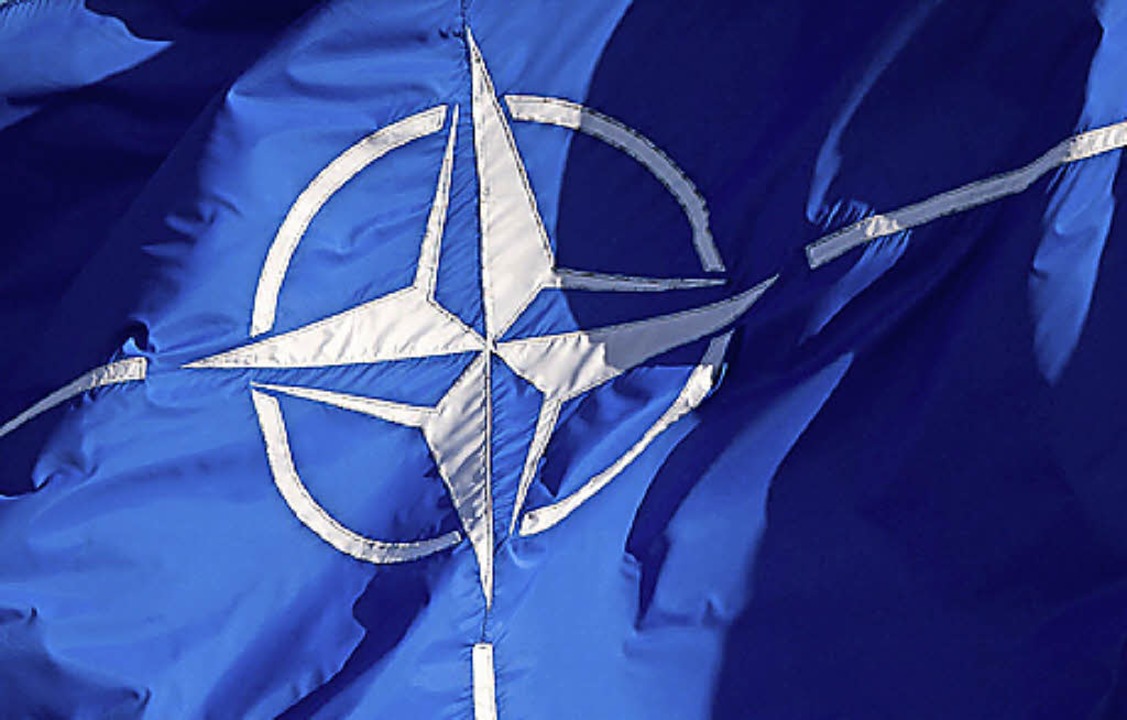 Die Flagge der Nato  | Foto: DPA