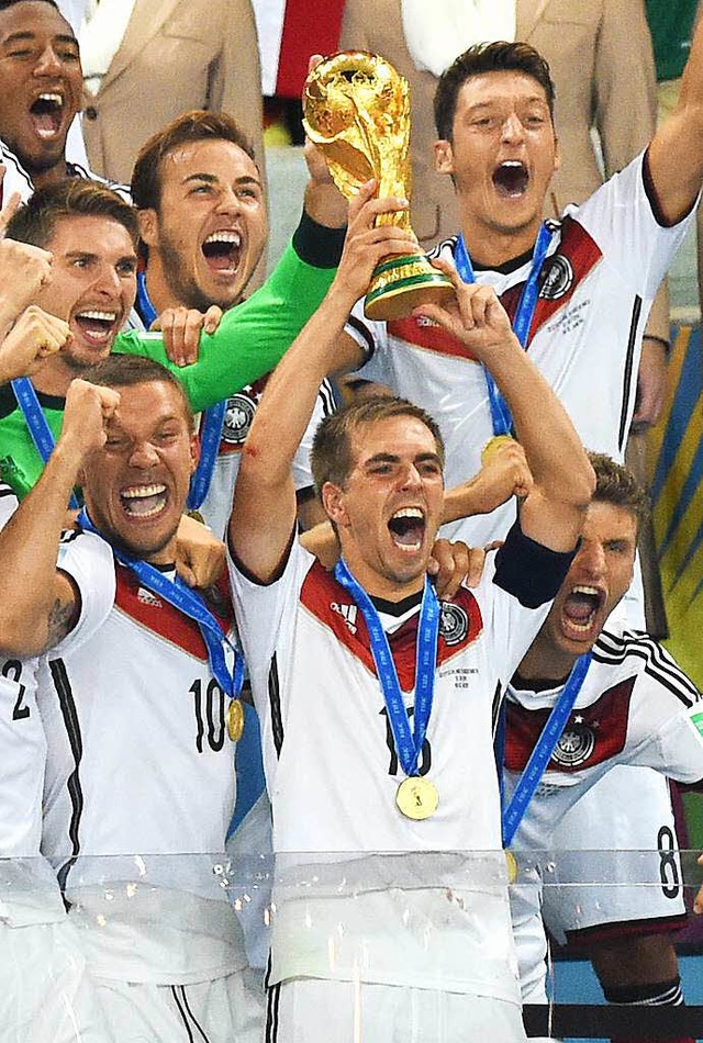 Sie gehen, wenn es am schnsten ist: Philipp Lahm...  | Foto: dpa