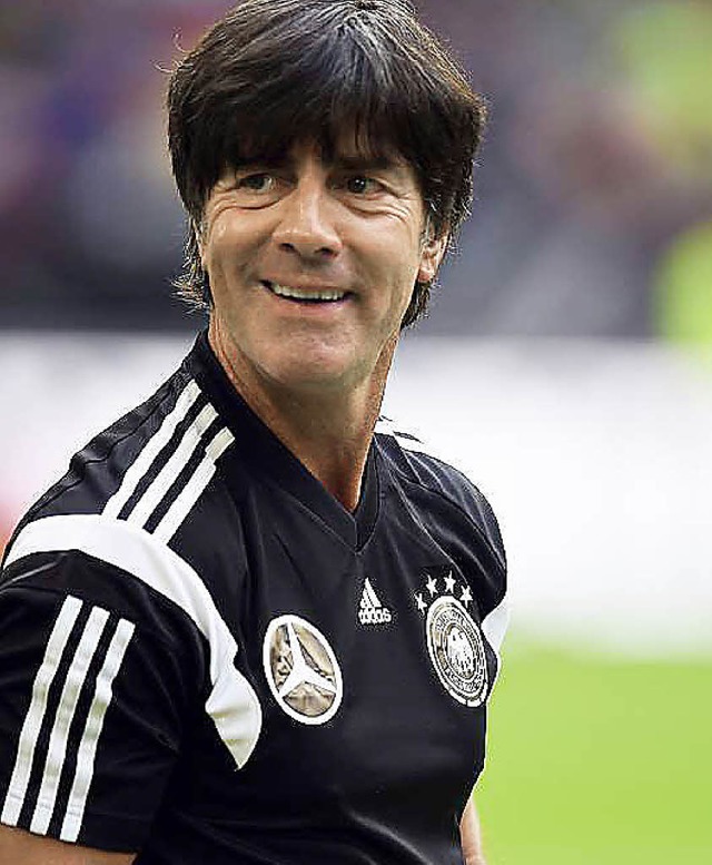 Weltmeister Joachim Lw wird am Dienstag in Freiburg empfangen.  | Foto: AFP