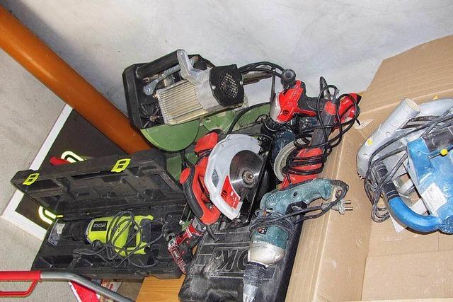 Polizei sucht Werkzeugbesitzer