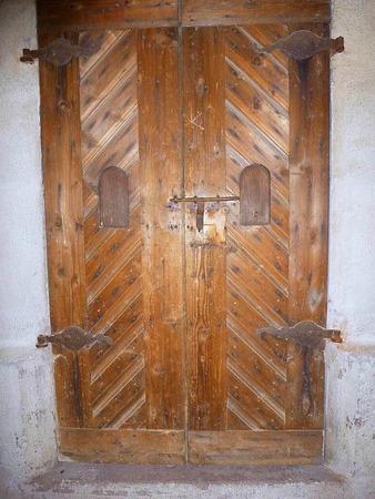 Hans-Dieter Nagel: Innentre im Kloster Alpirsbach