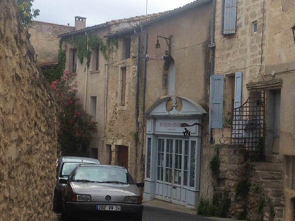 Gerda Siewert: Hier ein wunderschnes altes Hauseingangsportal in Pezenas, im Languedoc/ Roussillon in Sdfrankreich. Dort gibt es berall schne und alte Tren und Tore. Unsere Stadt der Tren!