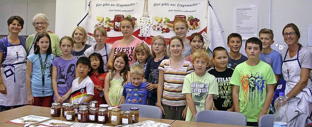 Strahlende Gesichter bei der Ferien-Mi-Ma-Mu-Aktion des DHB.  | Foto: Privat