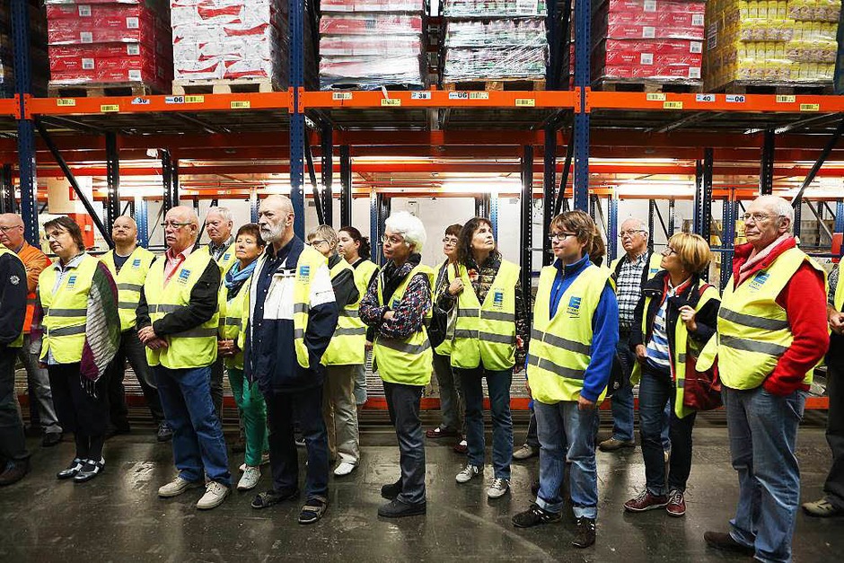 Interessante Einblicke in das Edeka-Lager (Foto: Christoph Breithaupt, Christoph Breithaupt) Interessante Einblicke in das Edeka-Lager (Foto: Christoph Breithaupt, Christoph Breithaupt)
