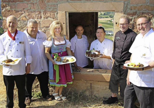 Die Waldkircher Orgelkche und die Buc... mit Speis&#8217;, Trank und Programm.  | Foto: bleyer