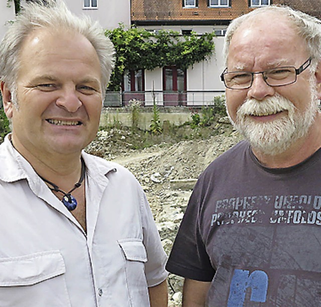 Bertram Jenisch (links) und Stephan Kaltwasser  | Foto: Dorothee Philipp