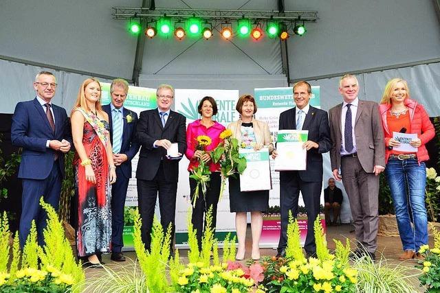 Fotos: Goldmedaille fr Rheinfelden bei der Entente Florale