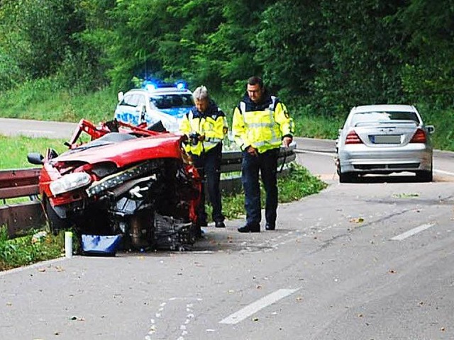 Unfall bei Hohentengen  | Foto: Polizei