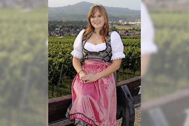 Weinprinzessin Verena Ambs : Eine Hoheit mit Sinn fr Geschichte