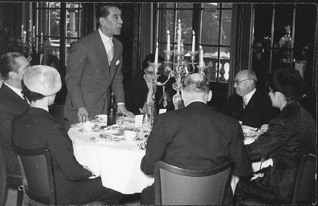 Leo Wohleb (Zweiter von rechts) beim E...sminister Portugals, Ulisses  Corts.   | Foto: Privat