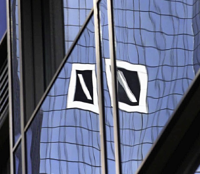 Deutsche Bank hat rger  | Foto: dpa
